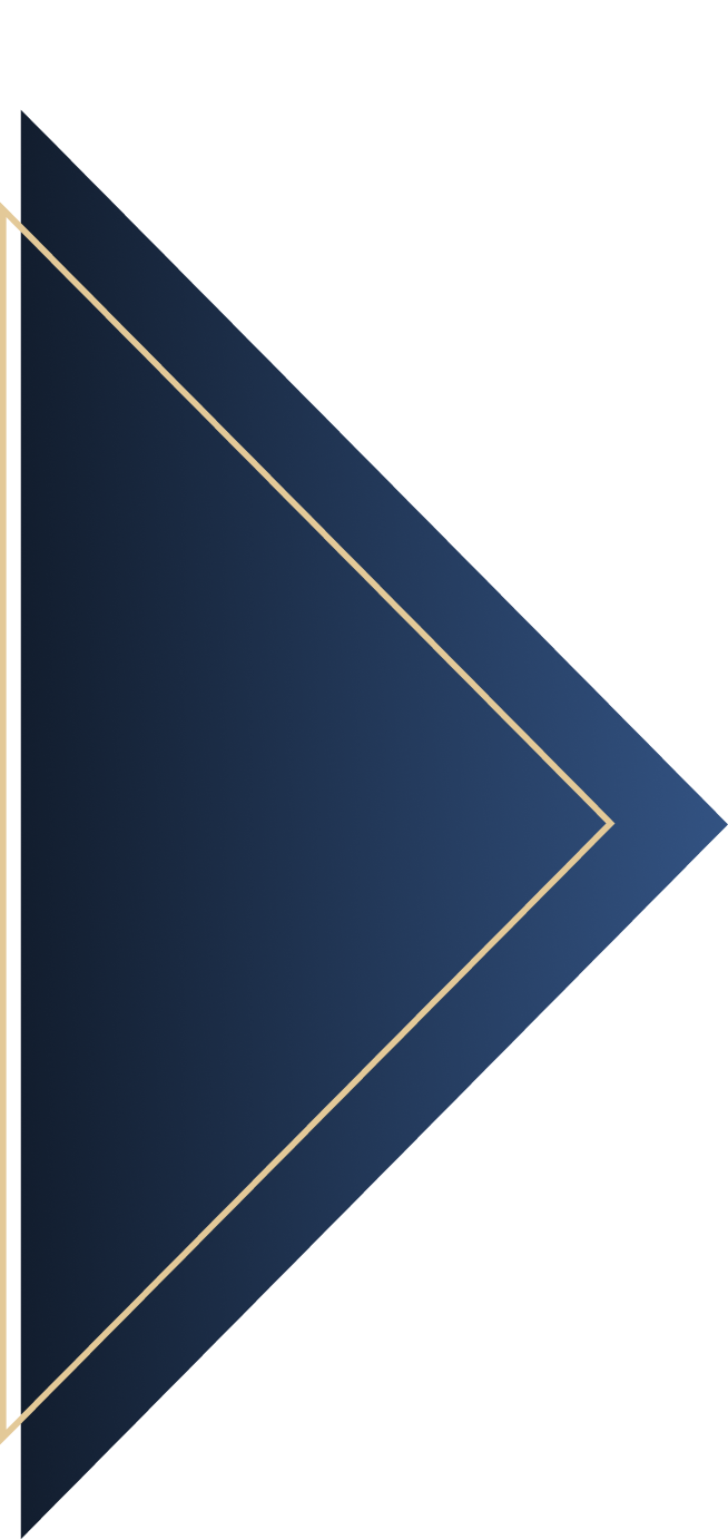 Gold and blue geometric design